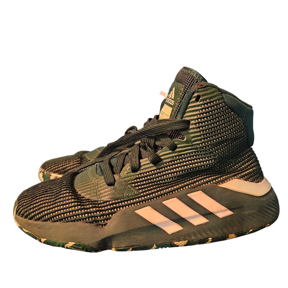 Adidas Pro Bounce‎ 2019 Mens Basketball Shoes Sneakers Camo Green US 7